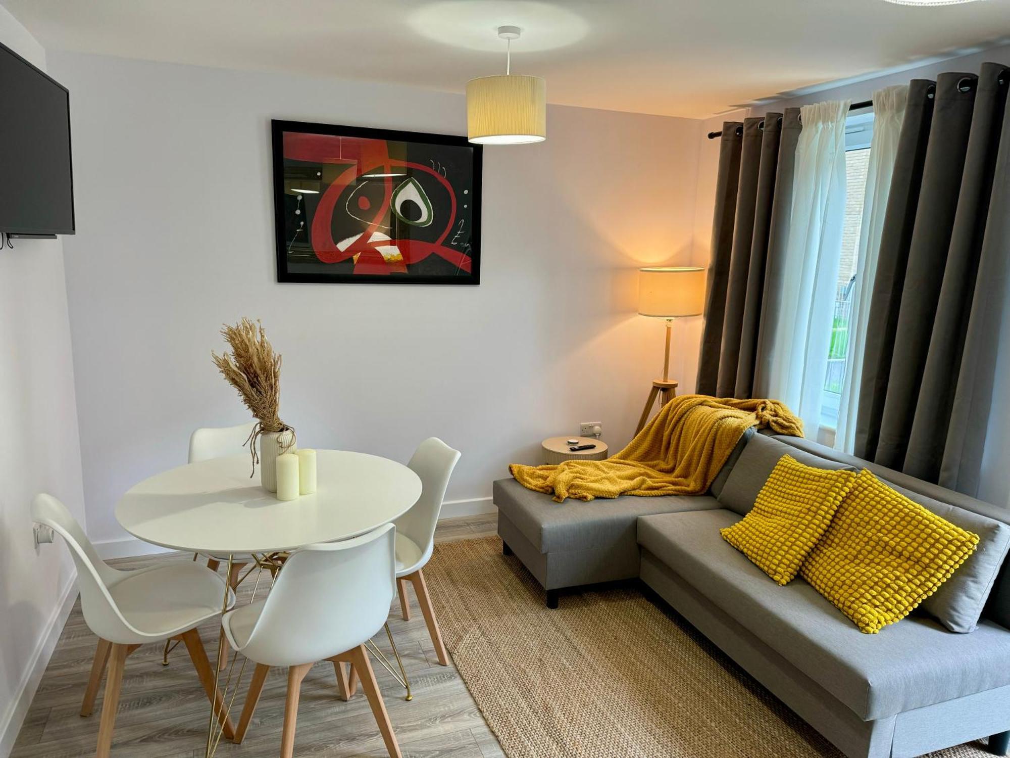 Apartamento Brand New Flat 5 With Free Parking And Fast Wifi York Exterior foto